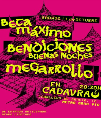 Beta Máximo  Bendiciones Buenas Noches  Megarrollo en Madrid
