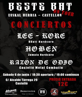 Beste Bat on tour  en Castellón/Castelló
