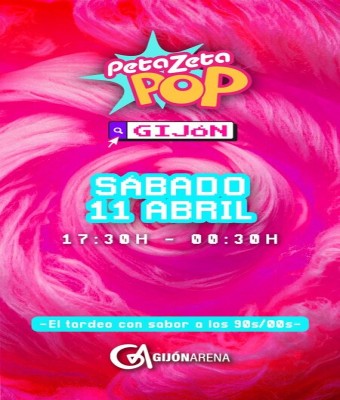 PETAZETA POP - 11 de abril 2026 en Asturias
