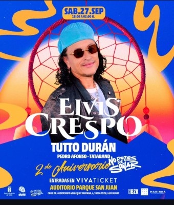 Elvis Crespo en Gran Canaria - Telde - No dejes de Soñar
