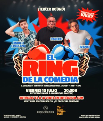 EL RING DE LA COMEDIA  Tercer Round en Santa Cruz de Tenerife