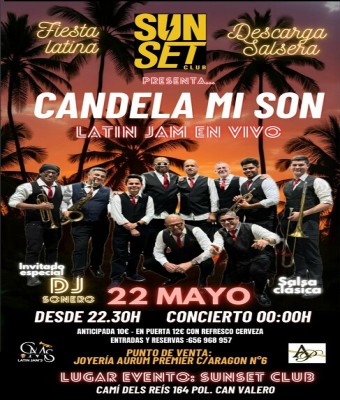 CANDELA MI SON EN CONCIERTO en Balears, Illes