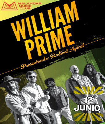 Radical Apical Presentación de disco - William Prime en Sevilla