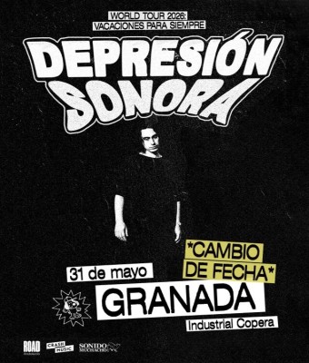 CONCIERTO DE DEPRESIÓN SONORA - GRANADA - INDUSTRIAL COPERA - DOMINGO 31 DE MAYO