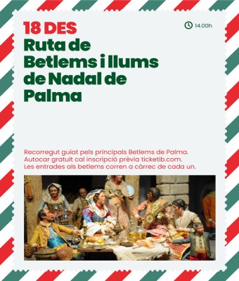  Ruta de Betlems i llums de nadal  de Palma.  en Balears, Illes