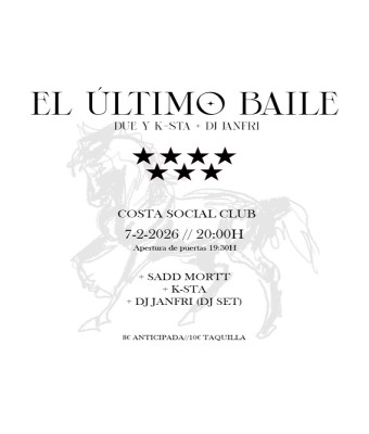 DUE - EL ÚLTIMO BAILE  live en Madrid