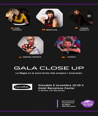 Gala de Magia de cerca en Barcelona