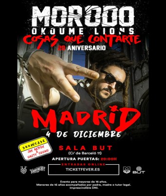 Morodo Fin de Gira 20º Aniversario "Cosas Que Contarte" en Madrid