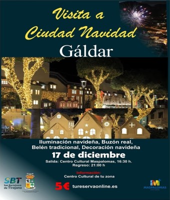 VISITA A CIUDAD NAVIDAD GÁLDAR - MASPALOMAS en Gran Canaria