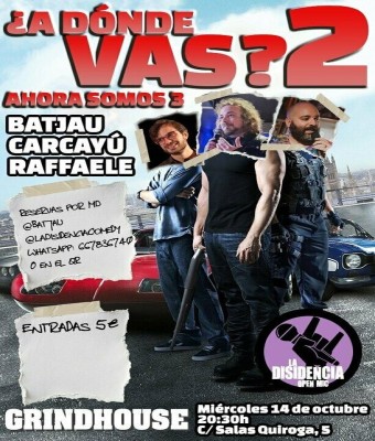 Show de comedia " Adonde vas 2: ahora somos 3" en Valencia/València