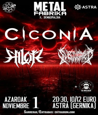 CICONIA  - HILOTZ -  SUBJUGATED en Bizkaia