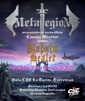 Metal Legion + Napalm Healer  en Madrid