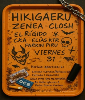 Hikigaeru Halloween Fest en Madrid