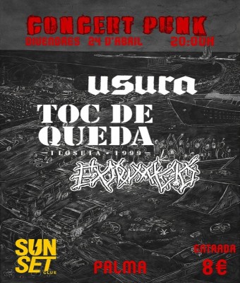  CONCERT PUNK EN PALMA  en Balears, Illes