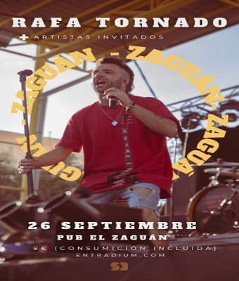 Rafa Tornado en Zaguán 26 Septiembre  en Almería