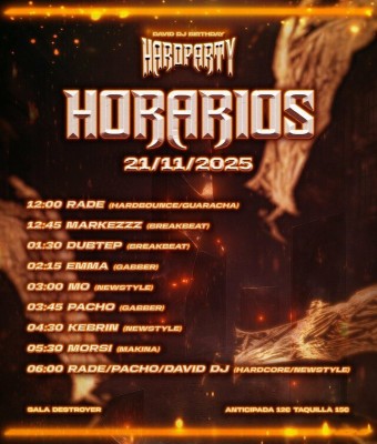 David dj birthday en Almería
