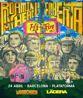 ROAMING IN MY HEAD / ALBERTA / WOODCHUCK / LÄDERA en Barcelona
