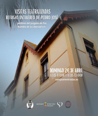 VISITA TEATRALIZADA AL REFUGIO en Alicante
