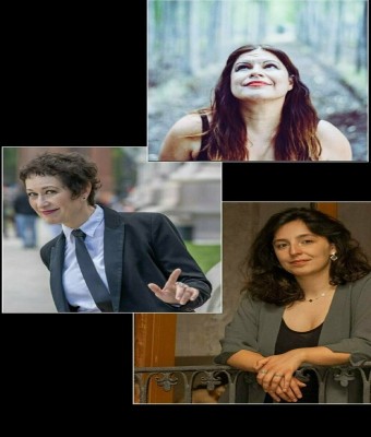 Elbi Olalla / Sandra Rehder / Anne-Sophie Vallvé en concert en Barcelona