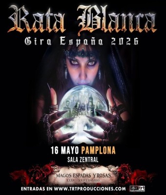 RATA BLANCA en PAMPLONA (SALA ZENTRAL) en Navarra