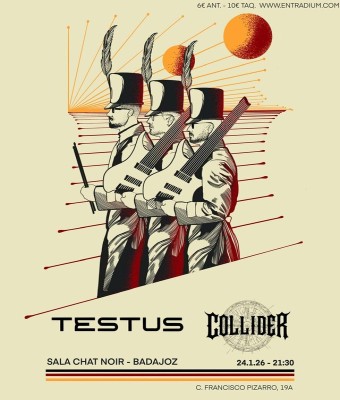 TESTUS + COLLIDER en Badajoz
