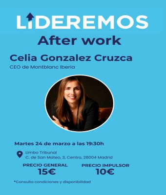 Afterwork con Celia Gonzalez Cruzca en Madrid