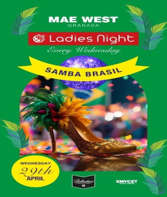 Discoteca Mae West Granada - Miércoles 29 Abril de Ladies Night