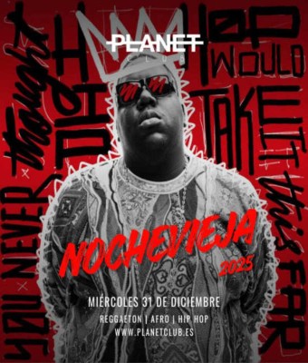 Fiesta de Nochevieja en Planet Club en Madrid