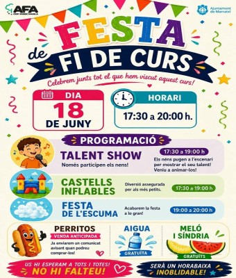 Festa Fi de Curs - CEIP Gabriel Janer Manila en Balears, Illes