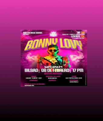 BONNY LOVY EN BILBAO en Bizkaia
