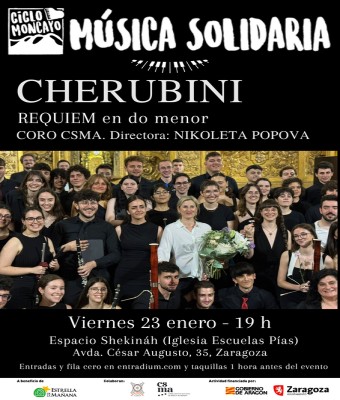 CHERUBINI REQUIEM en do menor en Zaragoza
