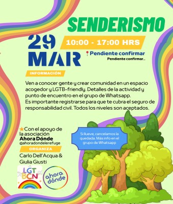 Senderismo Ahora Dónde + LGTBCN en Barcelona