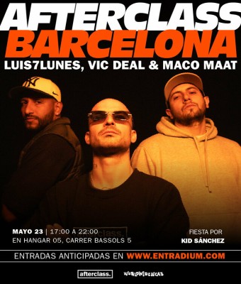 Afterclass World Tour 2026 en Barcelona
