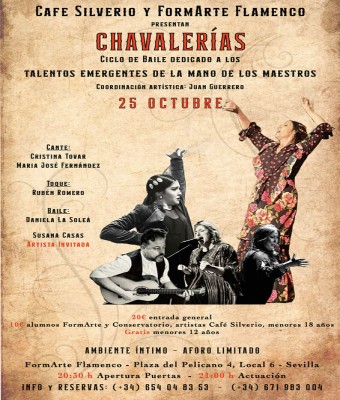 CHAVALERIAS Daniela La Soleá Artista Invitada: Susana Casas en Sevilla