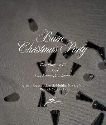 Barre Christmas Party en Madrid