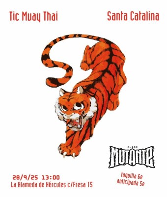 Tic Muay Thai & Santa Catalina en Bar Mutante (Sevilla)