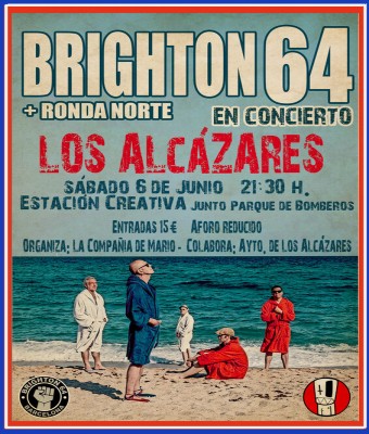 CONCIERTO BRIGHTON 64 EN LOS ALCÁZARES en Murcia