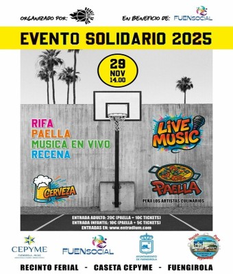 Evento solidario Basket en Río en Málaga