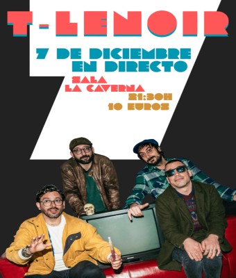 T-LENOIR presenta su disco Gemas, Monedas y Chocolatinas en Madrid