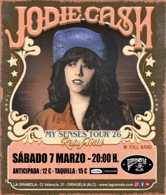 JODIE CASH en LA GRAMOLA en Alicante/Alacant