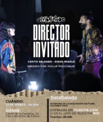 IMPRO DIRIGIDA. director invitado Philippe Peychaud. impro con Olvídalotodo en Balears, Illes