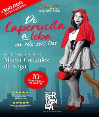 De Caperucita a Loba en Sólo Seis Tíos - 10ª Temporada en Madrid