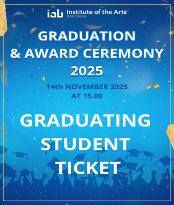 IAB 2025 GRADUATION & AWARD CEREMONY - GRADUATING STUDENTS TICKETS en Barcelona