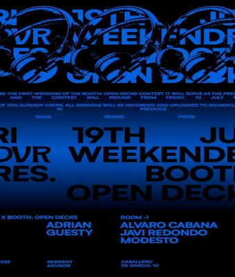CDVR WEEKENDER 1 PRES. BOOTH: OPEN DECKS en Madrid