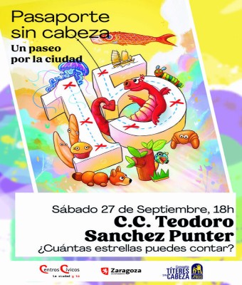 PASAPORTE SIN CABEZA. ¿Cuántas estrellas puedes contar? en Zaragoza