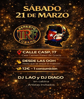 TRF x DJ LAO "LA VERDADERA VIBRA CUBANA" en Barcelona