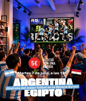 Argentina vs. Egipto. ¡octavos de final Mundial 2026!  en Barcelona