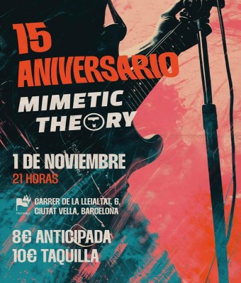15 ANIVERSARIO MIMETIC THEORY en Barcelona
