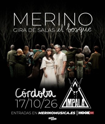 CONCIERTO MERINO - CÓRDOBA - SALA 2 IMPALA - SÁBADO 17 DE OCTUBRE
