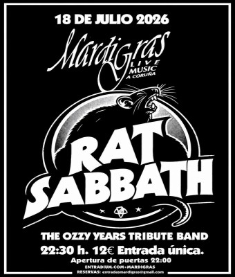 RAT SABBATH (OZZY YEARS TRIBUTE) en Coruña, A
